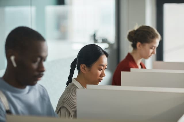 people in cubicles that will struggle to build generational wealth without extreme savings