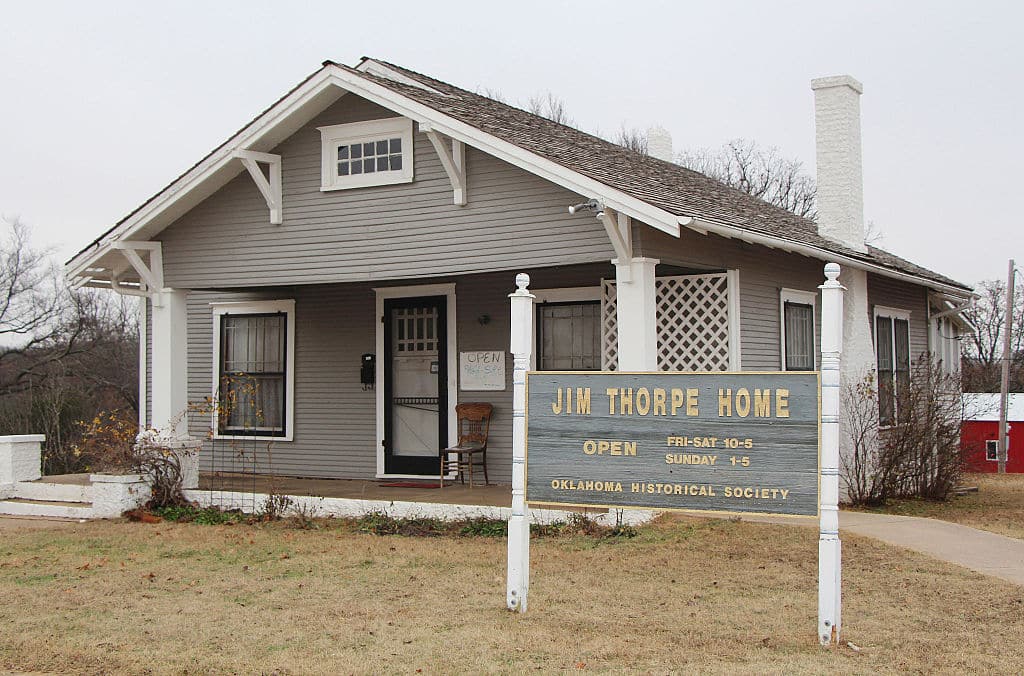 Jim Thorpe House Oklahoma
